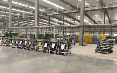 Guangzhou Taishuo Machinery Parts Co., Ltd. Hersteller-Produktionslinie