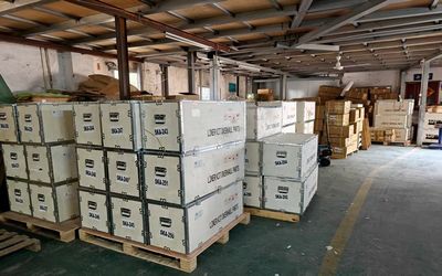 Guangzhou Taishuo Machinery Parts Co., Ltd. Hersteller-Produktionslinie