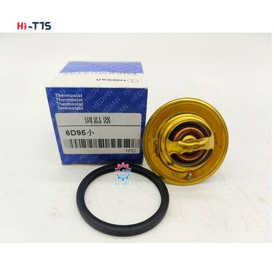Motorteile 6D95 Thermostat 82°C 600-421-6120 600-421-6110 600-421-6360