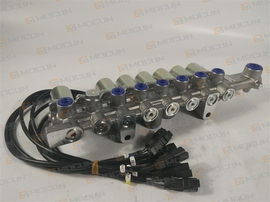 Ein guter Preis. Doppelte Bruch-Bagger-Magnetventil-Zus für Bagger-Hydraulikpumpe 207-60-71310 PC300-7 Online