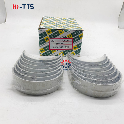 6D125 Dieselmotorteil Kurbelwelle Hauptlager 6150-21-8010