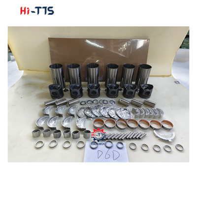 D6D Zylinder-Liner-Kit 0450-1365 2046-0011 2089-0422 Motoren-Wiederaufbau-Kits für Teile von Dieselmotoren