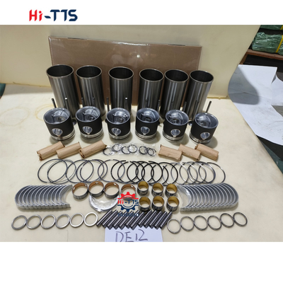 DE12 Baggermotor Teilename Zylinder Liner Kit komplett mit Liner Kolben Ringventile Bushing Vollverschluss Kit