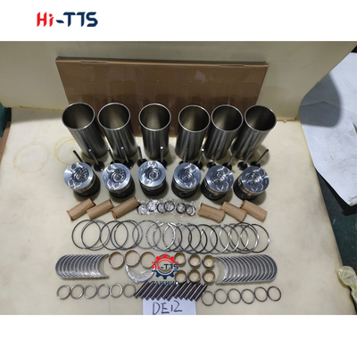 DE12 Baggermotor Teilename Zylinder Liner Kit komplett mit Liner Kolben Ringventile Bushing Vollverschluss Kit