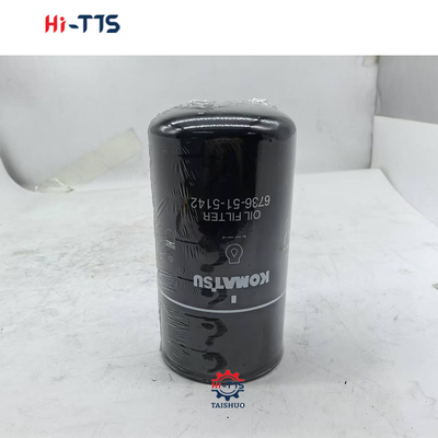 Ölfilter 6736-51-5142 600-211-1231 Für PC200-8 PC200-7 Teile von Baggermaschinen