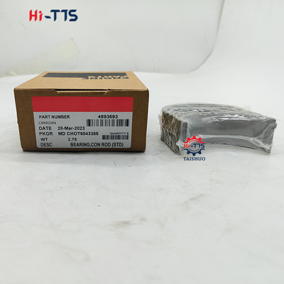 6D107 QSB6.7 ISDE 4893693 Hochwertige Dieselmotorteile Stahlbagger Kurbelwellenlager