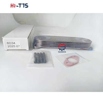 ME017229 6D34 Aluminiumölkühlerkern für Dieselfahrzeuge