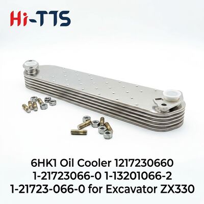 Ein guter Preis. 6HK1 Ölkühler 1217230660 1-21723066-0 1-13201066-2 1-21723-066-0 für Bagger ZX330 Online