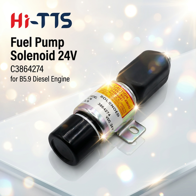 Ein guter Preis. Baumaschinenteile 24V 3864274 386-4274 Stopp-Solenoidventil für 6BT5.9 B5.9 Baggerteile Online
