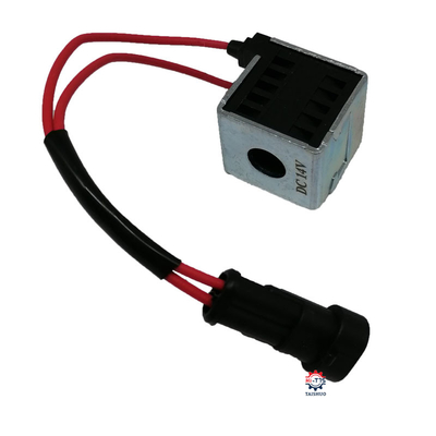 Ein guter Preis. 12V Bagger Solenoid Valve Coil Xiagong 822 37MM 18MM Online